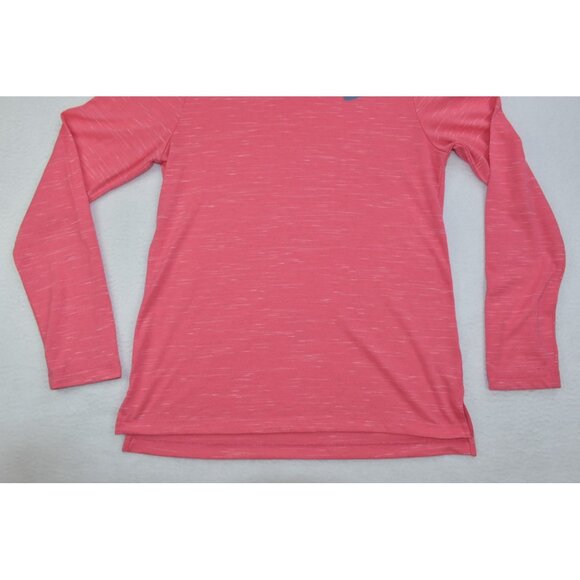 Nike Dri-Fit Girls Hoodie Size XL Pink Long Sleeve Lightweight Pullover AJ6781 - Picture 4 of 12